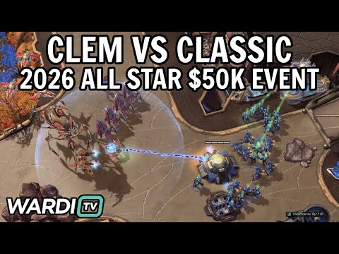 Clem vs Classic (TvP) - 2026 SC2 All-Stars Invitational $50,000 [StarCraft 2]