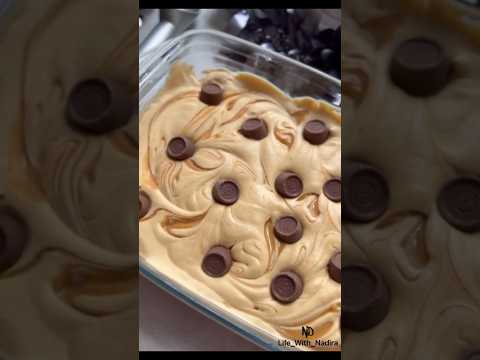 Rolo Ice Cream #shorts #homemade #icecream #easy