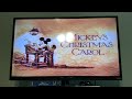 Opening To Mickey S Christmas Carol 1986 VHS