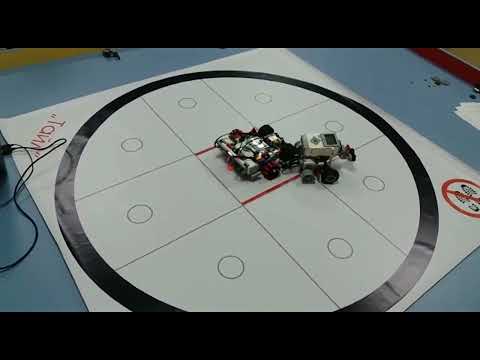 Лего-Сумо Бои роботов сумоистов RoboSumo Mindstorms EV3