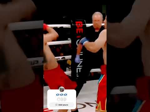 🔥KENNY LANDED THE BIG UPPERCUT THEN COT WAE THE CHECK HOOK N DROPPED FAE MYLES🔥@BKFC#BKFCKNOCKOUTS