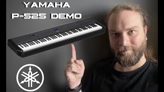 Video thumbnail for Yamaha P-525 Demo | No Talking | by DKS SYNTH LAB