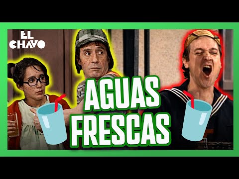 El Chavo y Quico compiten por el mejor puesto de AGUAS FRESCAS