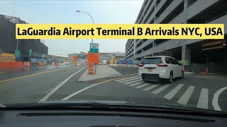 LaGuardia Airport Terminal B Arrivals NYC, USA
