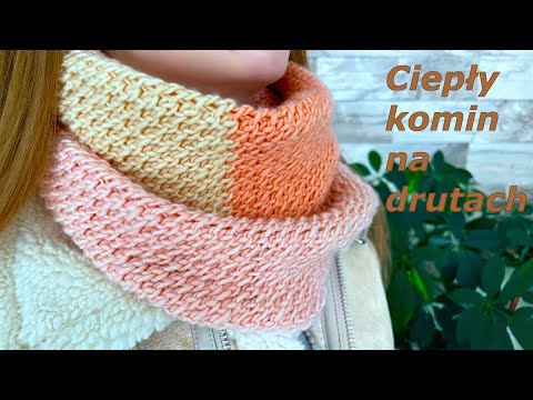 How to knit a cowl - step by step
