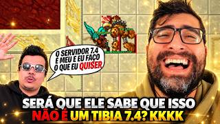 O TIBIA PAPO ENLOQUECEU COM SEU SERVIDOR DE TIBIA!