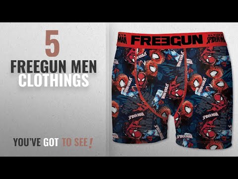 Top 10 Freegun Men Clothings [ Winter 2018 ]: Boxer Freegun Men Spider-Man 02 (M)