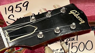 He Bought a '59 Burst! (Correction: BORROWED)