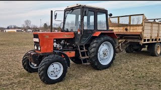 MTZ-82.1 (4642 üzemóra) Turbó,  piros rendszám