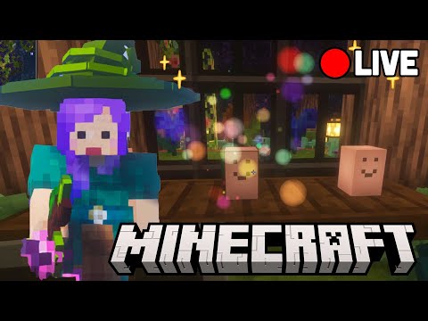 🔴Creating A Tiny Potato Army! ✨ Minecraft - Witchy Wednesdays - WitchCraft SMP
