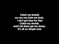 Kelly Clarkson - Catch My Breath Lyrics