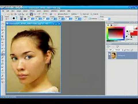 Makeover #3 with Paint Shop Pro X