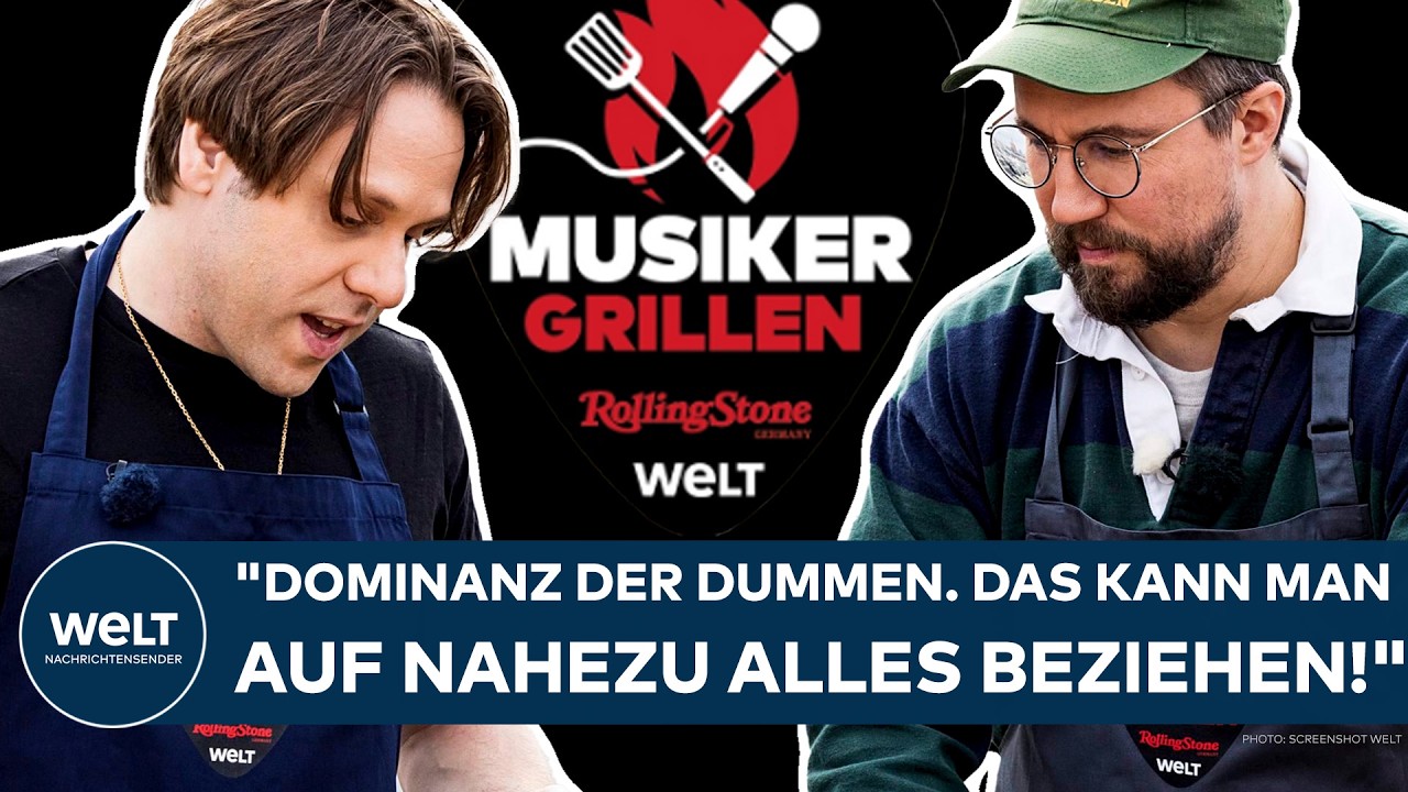 PRINZ PI: "Dominanz der Dummen. Das kann man auf nahezu alles beziehen!" - Rapper bei MusikerGrillen