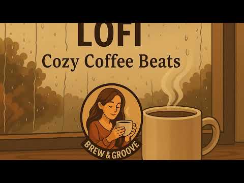 Rainy Monday Morning ☔ | Cozy Lofi Beats for Focus & Relaxation | Brew & Groove