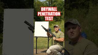Drywall Penetration Test (Shotgun Home Defense)
