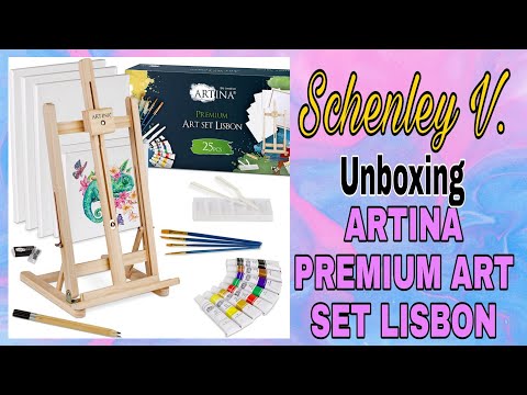 UNBOXING ARTINA PREMIUM ART SET LISBON @PinaySwissLife