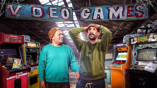 We explored a video game warehouse time forgot