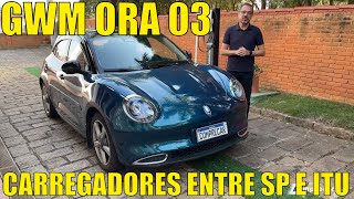 Carregadores rápidos entre São Paulo e Itu - GWM O