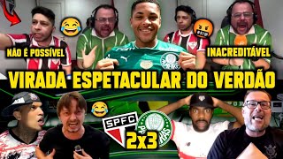 REAÇÕES DOS RIVAIS APÓS VIRADA DO VERDÃO - SÃO PAULO 2X3 PALMEIRAS (BRASILEIRÃO)