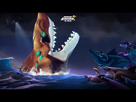 ATOMIC SHARK NEW LIVE EVENT (EAT 500 FISH) - Hungry Shark World