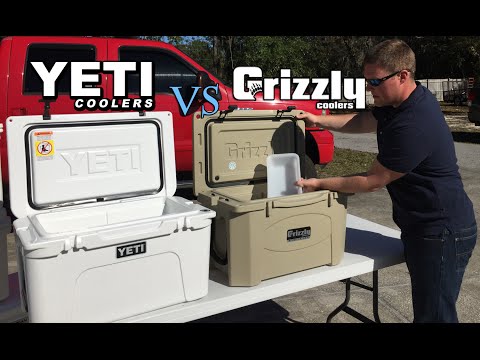 Grizzly Coolers Vs Yeti, Who Lasts Longer? Ice Challenge Results, Yeti Tundra 45 Vs Grizzly 40 Q