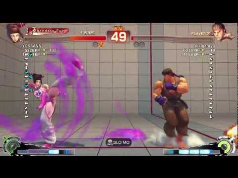 Sekiganryu (Ryu) vs Yossan (Juri) - AE 2012 Matches *720p*