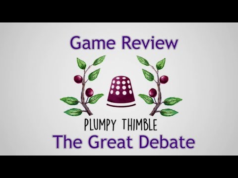 Plumpy Thimble gets in a friendly argument. 