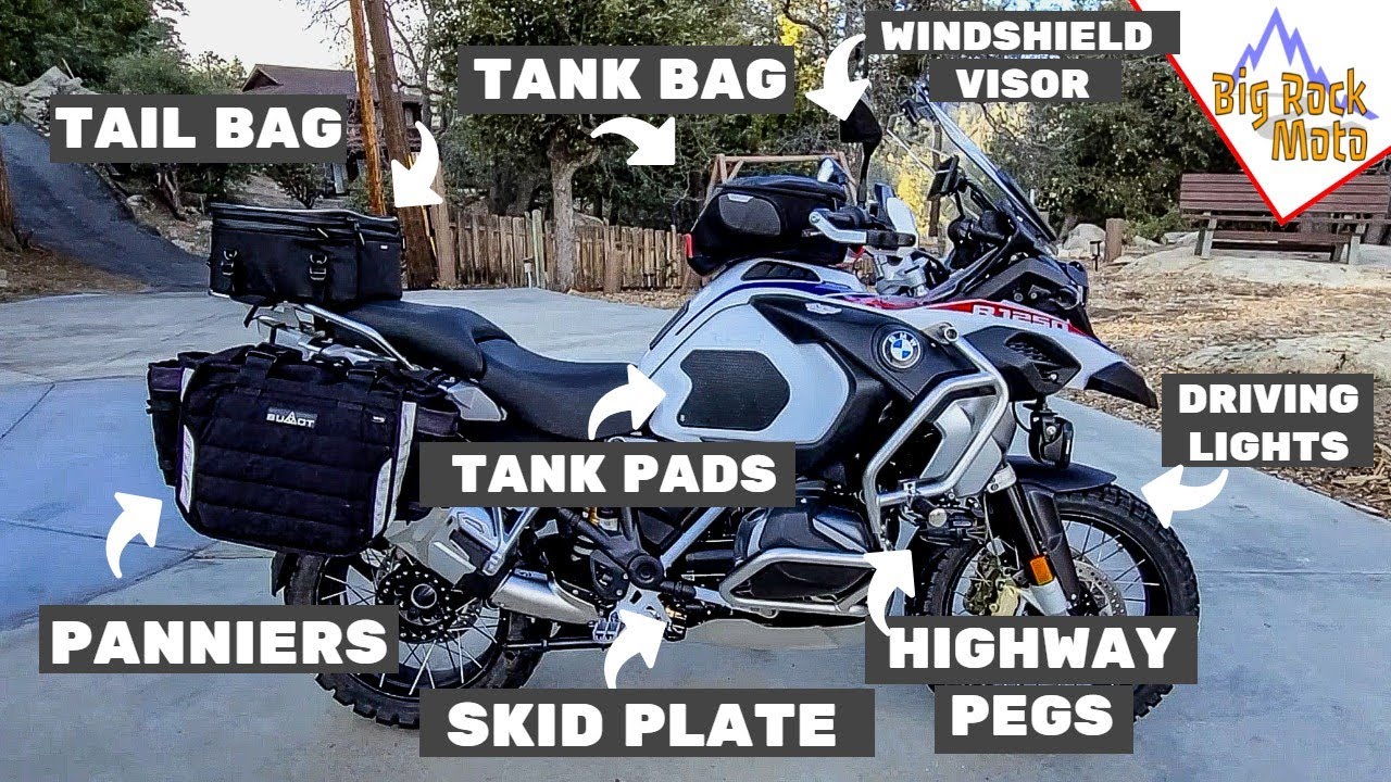 My Favorite Accessories / Luggage for the R1250GS Adventure (spring 2022 edition)