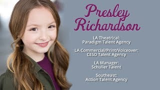 Presley Richardson - Child Demo Reel 2018 video