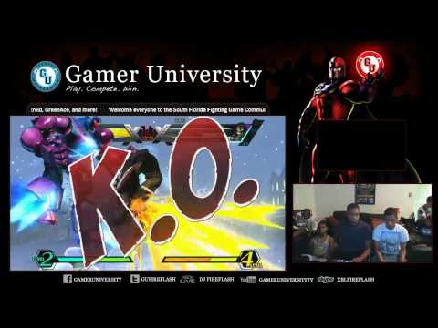 UMVC3 Justin Valentine vs. Ex Thunder - Gamer University Casuals