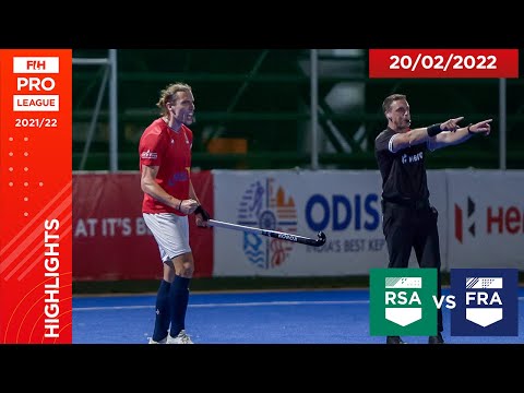 FIH Hockey Pro League Season 3: South Africa vs France, Game 2 Highlights