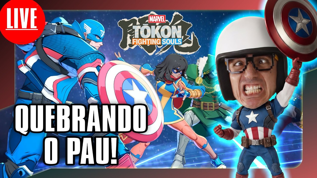 🎮🚨AO VIVO - QUEBRANDO O PAU NO Marvel Tokon: Fighting Souls  #marveltokonfightingsouls