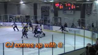 preview picture of video 'Springfield Jr blues Vs. Motor City Nahl Jr A Hockey Friday 10/23/09'