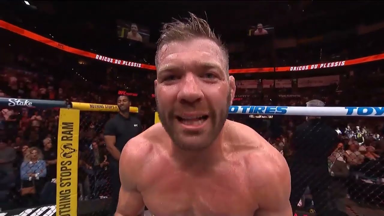 UFC Оклахома-Сити: Дрикус Дю Плесси - Слова после боя