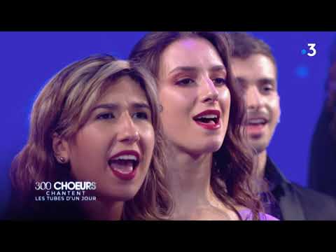 Julie Zenatti   Tout doucement,  300 coeurs chante les tubes d'un jour