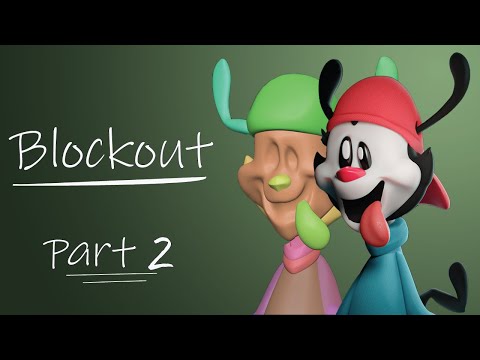 Wakko Character Blockout 2 - ZBrush Sculpting