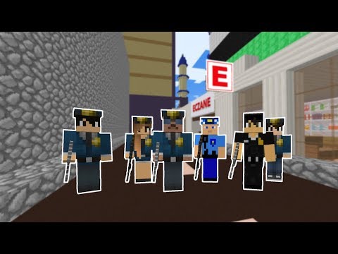 POLİSLER ŞEHRE BASKIN YAPIYOR! 😱 - Minecraft