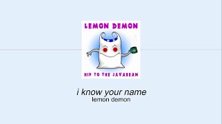 Lemon Demon - I Know Your Name (Sub. Español)