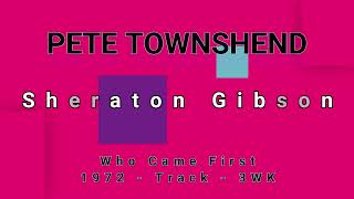 PETE TOWNSHEND-Sheraton Gibson (vinyl)