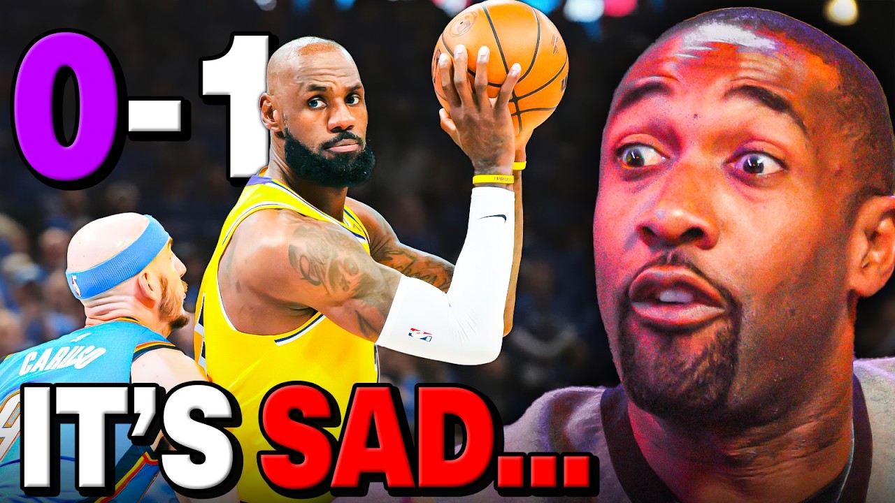 LEBRON GAVE EVERYTHING HE HAD GAME 1 VS OKC