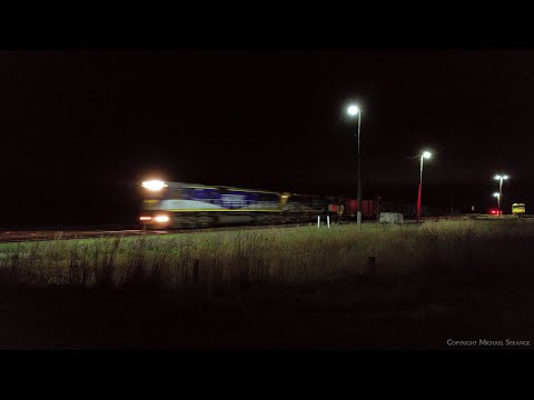 6CK1 QUBE Viterra Containerized Grain Train (21/4/2023) - PoathTV Australian Railways