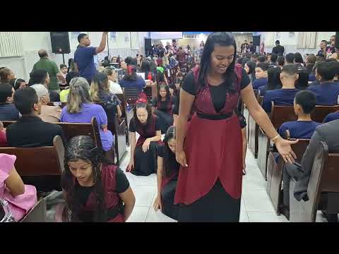 último culto do congresso setorial setor 7. com o lindo gesto.
