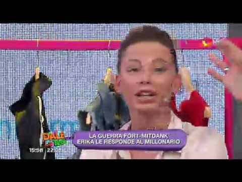 Erika Mitdank en "Dale La Tarde"