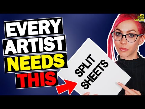 How Split Sheets Work & Why Every Artist And Producer Needs Them
