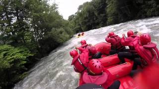 preview picture of video 'Rafting sul torrente il Noce con Otto'