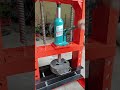The Power Of A Homemade Press Diy Make Mechanical Tools