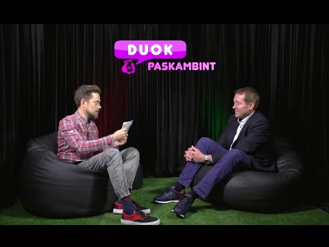 Duok paskambint - laidos svečias Džiugas Siaurusaitis