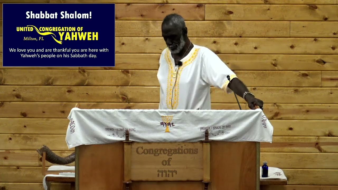 Sukkot Day 1 (High Shabbat) Special Guest Pastor EJ Robinson