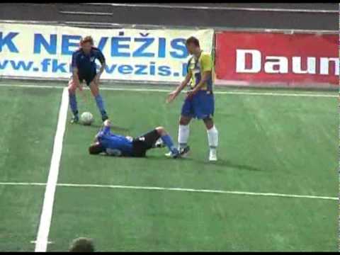 FK "Nevėžis" šventė pergalę prieš kretingiškius (2010 08 28)