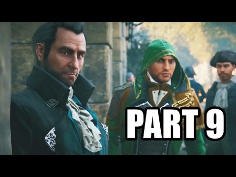 Assassin's Creed Unity Gameplay Walkthrough Part 9 Let's Play STEALTH GAMEPLAY PS4 Xbox One PC